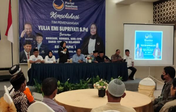 Jumat Kliwon di Bulan Ramadhan, Bacaleg Nasdem Solidkan Barisan Bersama Tim Pemenangan 