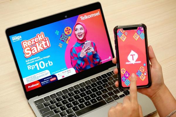 Rezeki Sakti Ramadan 2023 dari Telkomsel, Beli Paket Internet Dapat Voucher Belanja
