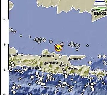Gempa M6,6 Guncang Tuban, Goyangannya Kerasa hingga Bandung dan Yogya