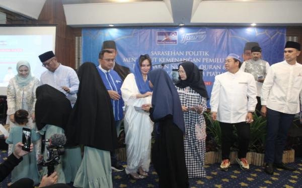 Demokrat Jabar Gelar Sarasehan Dan Santunan Kepada Anak Yatim