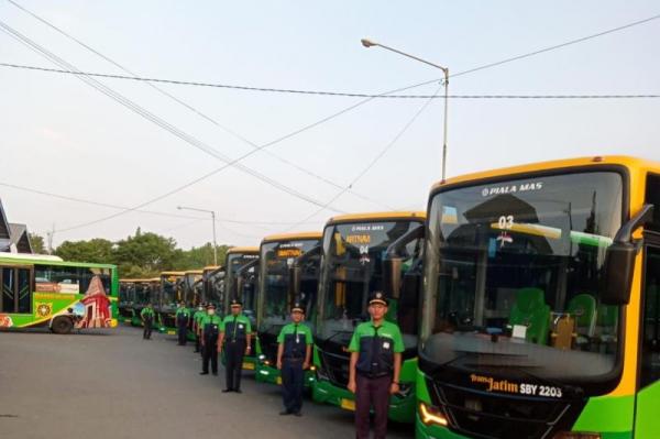 Mengintip Cara Kerja Armada Trans Jatim, Mampu Keluarkan Suara Otomatis Sebelum Turun di Halte