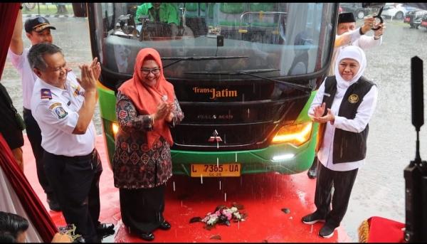 Tingkatkan Angkutan Massal, Pemprov Jatim Tambah 10 Armada dengan Tiket Murah, Ini Rutenya