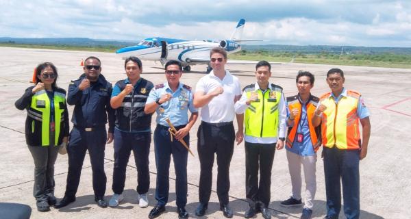 Gagal Mendarat di Timor Leste, Jet Charter dari Malaysia Mendarat di Kupang