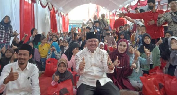 PDI-P Kota Cilegon Gelar Saresehan Kebangsaan, Buka Puasa Bersama dan Santuni 1000 Anak Yatim Piatu