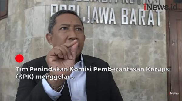 Komisi Pemberantasan Korupsi Tangkap Tangan Walikota Bandung Yana Mulyana