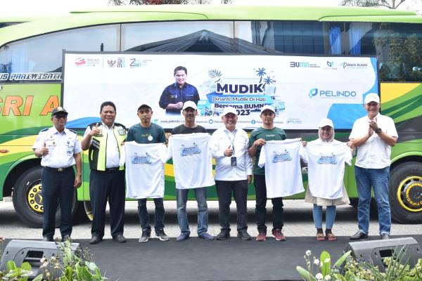 Gelar Mudik Gratis, PT Pelindo Multi Terminal Berangkatkan 500 Pemudik Pulang ke Kampung Halaman