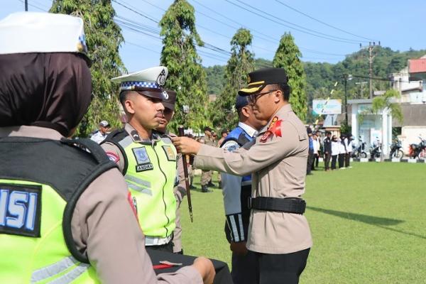 Amankan Lebaran 2023, Polres Aceh Selatan Gelar Pasukan Operasi Ketupat Seulawah
