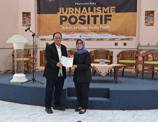 IJTI Luncurkan Buku Jurnalisme Positif untuk Menjawab Tantangan Jurnalis di Era Disrupsi