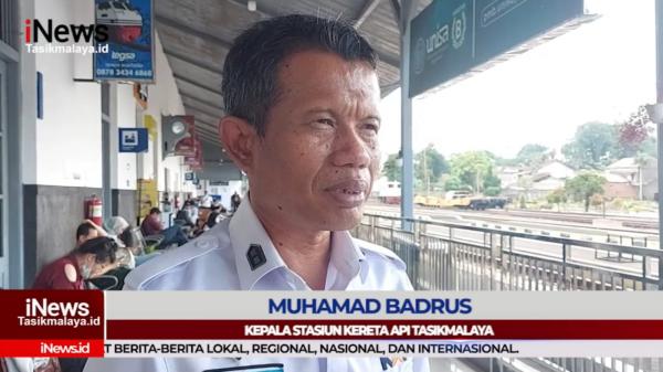 VIDEO: Arus Mudik 2023, Jumlah Penumpang yang Turun di Stasiun Tasikmalaya Naik 50 Persen