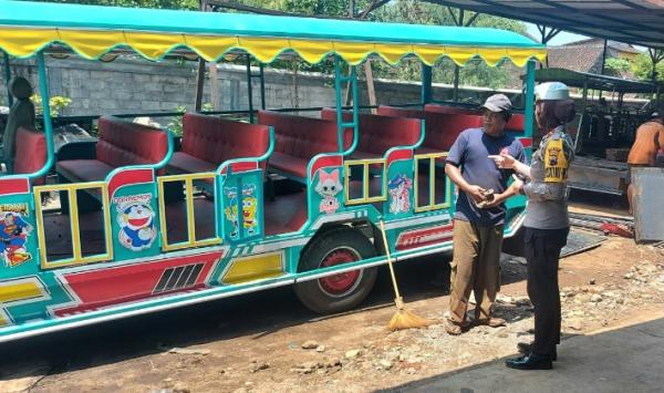Polres Sukoharjo Tegas, Larang Kereta Kelinci untuk Takbir Keliling