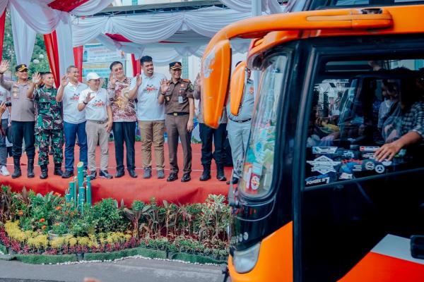 5.182 Orang Ikut Mudik Gratis Bareng Pemko Medan, Bobby Nasution: Titip Salam untuk Keluarga