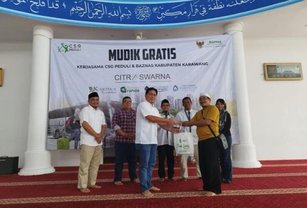 Gelar Ramadhan Roadshow, CSG Peduli Berikan Program Mudik Gratis