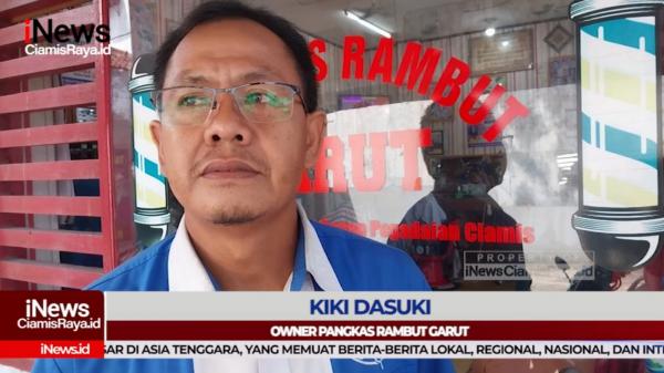 VIDEO: Berkah Jelang Lebaran, Pangkas Rambut di Ciamis Naik Omzet