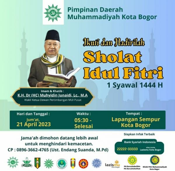 Wali Kota Bogor Izinkan Lapangan Sempur Dipake Warga Muhammadiyah Gelar Sholat Ied Lebih Awal