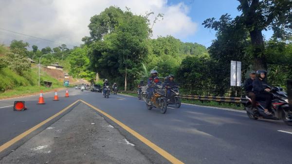 Cerita Pemudik Sepeda Motor Tembus Kemacetan dari Bandung hingga Tiba di Tasikmalaya