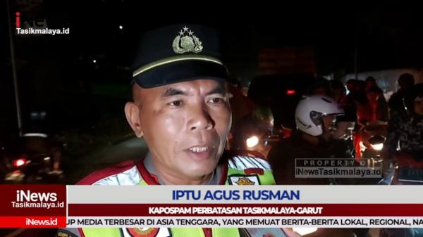 VIDEO: Mobil Pick Up Masuk Gorong-gorong di Jalan Gentong Tasikmalaya, 3 Penumpang Luka-luka