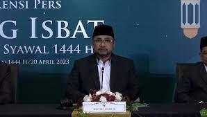 Hasil Sidang Isbat 2023: Pemerintah Tetapkan Idul Fitri 1444 H pada Sabtu 22 April