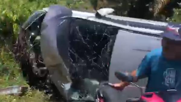 Terlibat Lakalantas dengan Minibus, Ayah dan Anak Pengguna Motor di Bangka Barat Tewas