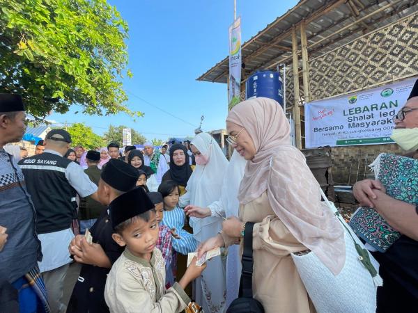 Suka dan Duka Penyintas Gempa Dihari Raya Idulfitri Bersama RSUD Sayang Cianjur