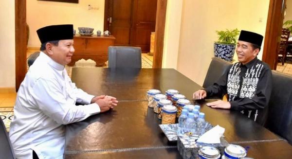 Kunjungan Hari Pertama Lebaran Prabowo Bersama Presiden Jokowi di Solo, Ada Apa?
