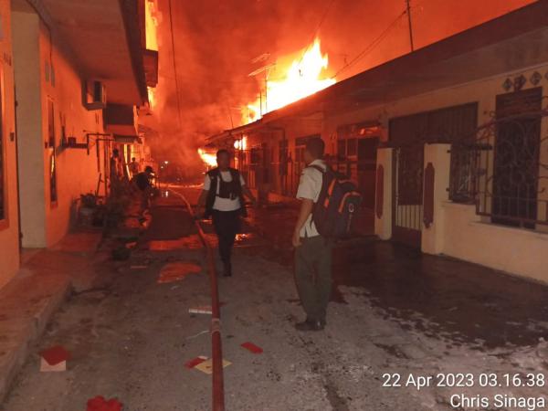 18 Rumah Ludes Dilahap Si Jago Merah di Medan, Korban Jiwa Nihil