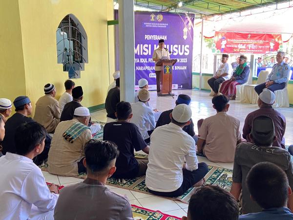 576 Warga Binaan Pemasyarakatan di Sulut Mendapatkan Remisi Khusus Idul Fitri Tahun 2023