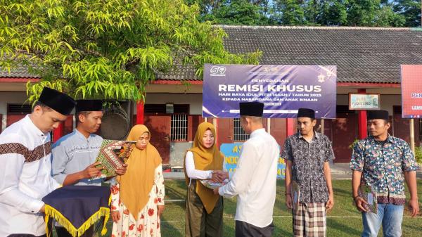 Peroleh Remisi Idul Fitri, 2 Orang Warga Binaan Lapas Purwodadi Langsung Bebas