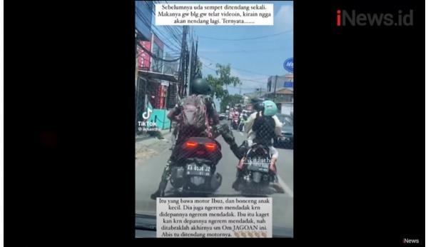 TNI Buru Oknum Berseragam Penendang Ibu-ibu Bermotor