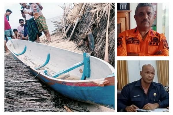 BPBD Sumba Timur dan Sabu Raijua Jalin Komunikasi Terkait Terdamparnya Perahu Warga Kadumbul