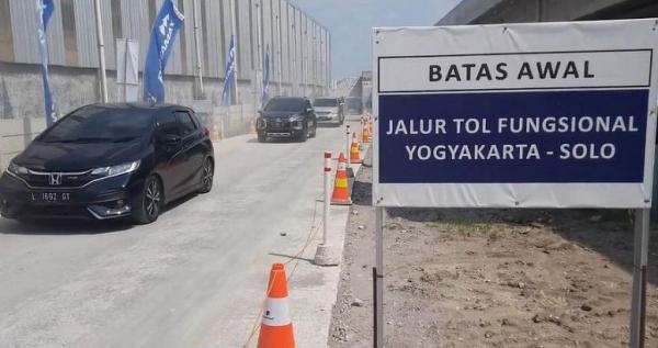 Arus Balik, Ribuan Kendaraan Tercatat Melintasi Tol Yogyakarta-Solo