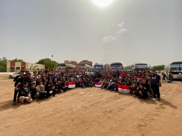 128 Mahasiswa Riau di Sudan Mulai Dievakuasi