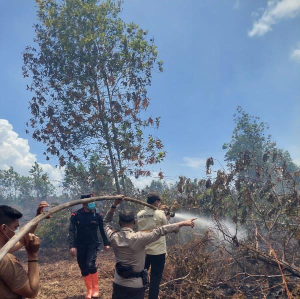 BEM Sekodum Ikut Berpartisipasi Dalam Pemadaman Kebakaran Lahan dan Hutan