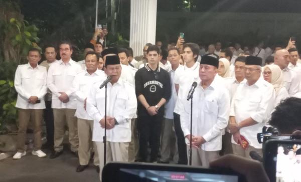 Rekrut Al Ghazali dan El Rummy, Prabowo: Gerindra Partai Masa Depan