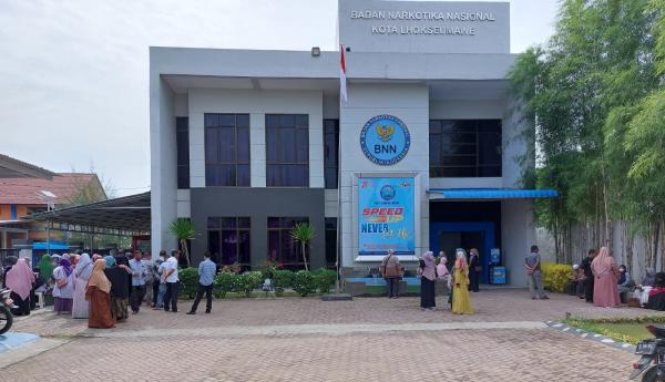 BNN Kota Lhokseumawe Tes Urine ASN Jajaran Cabang Dinas Pendidikan Aceh