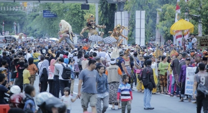 Besok, 1.300 Orang Ikut Pawai Ogoh-Ogoh Meriahkan HUT ke-476 Kota Semarang