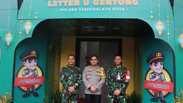 Polri dan TNI di Kota Tasikmalaya Bersinergi Mengamankan Arus Mudik dan Balik Lebaran 2023