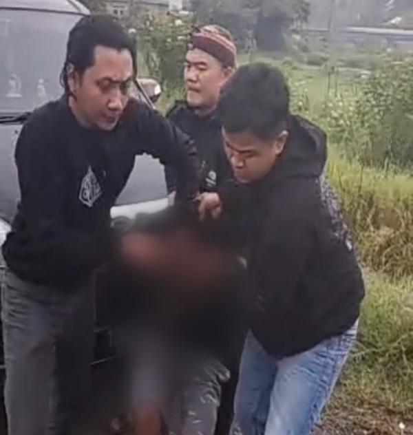 Dibekuk Polisi Berpakaian Preman, Terduga Pelaku Komplotan Pencuri Ternak di Garut Pasrah