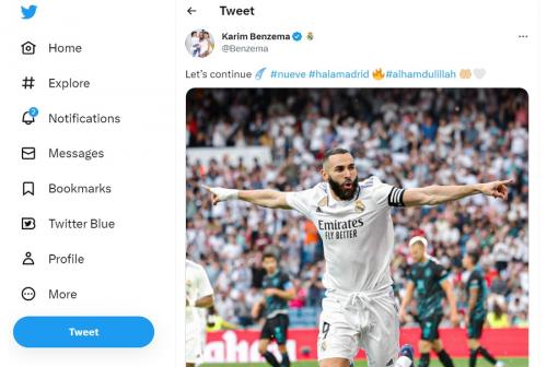 Bukti Muslim Taat, Ini Ungkapan Karim Benzema setelah Cetak Hattrick di Liga Spanyol