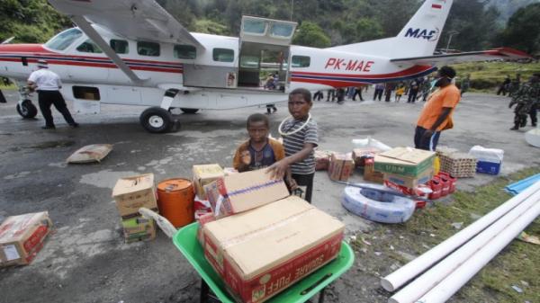 Pasca Penembakan KKB, Pesawat Kembali Beroperasi di Distrik Beoga