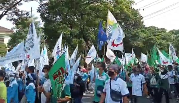 Peringati May Day, Ribuan Buruh Bakal Geruduk Gubernuran dan DPRD Jateng 