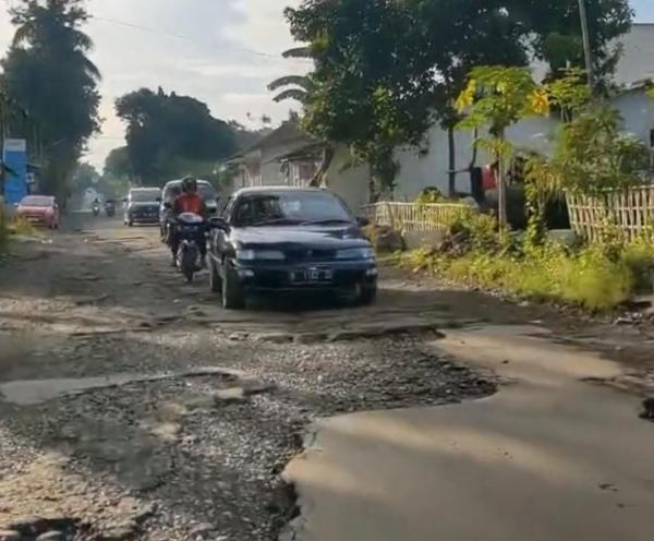 Viral Video Jalan Rusak di Probolinggo, Pemkab Segera Lakukan Perbaikan
