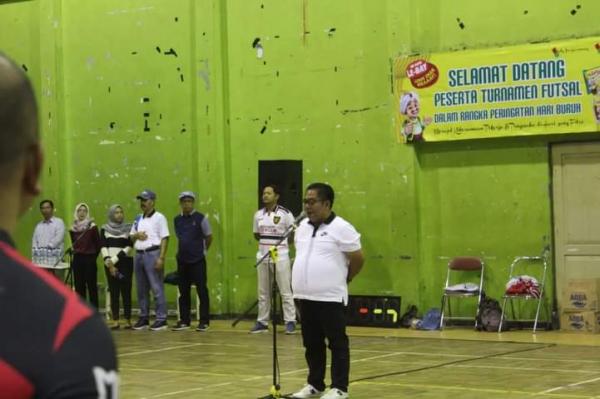 Sambut Mayday 2023, Buruh Temanggung Ikuti Futsal