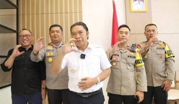 Apresiasi Gubernur Banten untuk Polres Cilegon, Sukses Amankan Arus Mudik, Libur Lebaran dan May Day