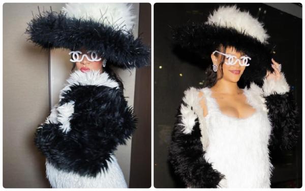 Met Gala 2023 Belum Mulai, Rihanna Curi Spotlight Kenakan Kacamata Rp49,8 Juta di New York