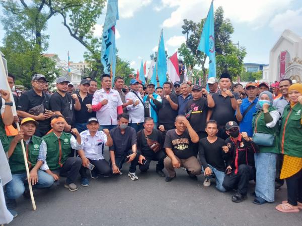 Peringatan May Day, Ketua FSPTN KSPSI Desak Pertamina dan Polisi Serius Usut Penimbunan BBM