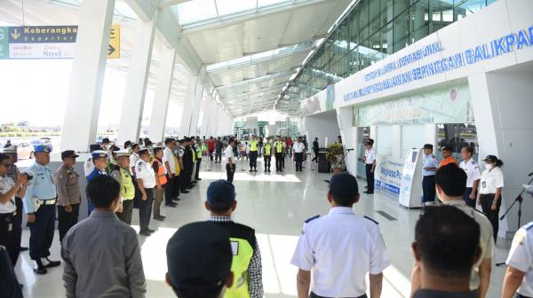 Libur Arus Mudik,  Bandara Sepinggan Total Layani 305 Ribu Penumpang, Posko Terpadu Resmi Ditutup