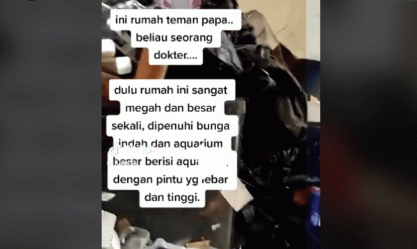 Viral Dokter di Karawang Hidup Sendirian di Rumah Megah Terbengkalai dan Penuh Sampah