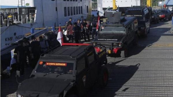 Amankan KTT ASEAN di Flores, 1.660 Personel Polisi Polda NTT dan Kendaraan Taktis Dikirim ke Labuan