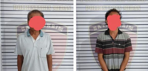 Kesal Ditegur, Bapak dan Anak di Medan Bacok Personel Polisi 