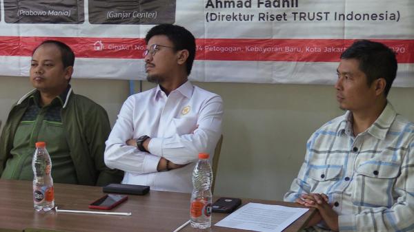 Trust Indonesia: Prabowo Lebih Baik Jadi Capres Anies atau Cawapres Ganjar